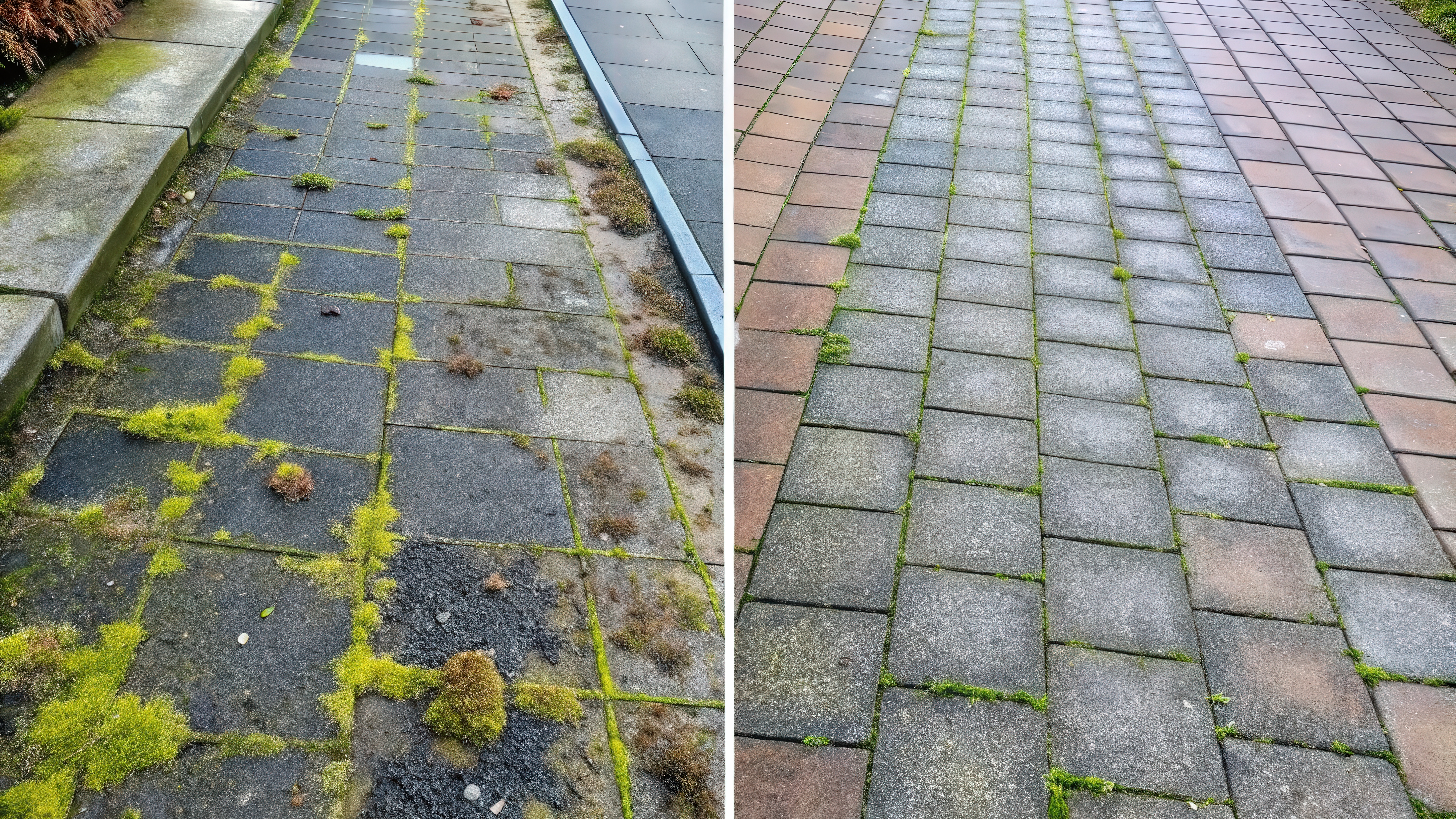 Cleaned patio in Central Florida